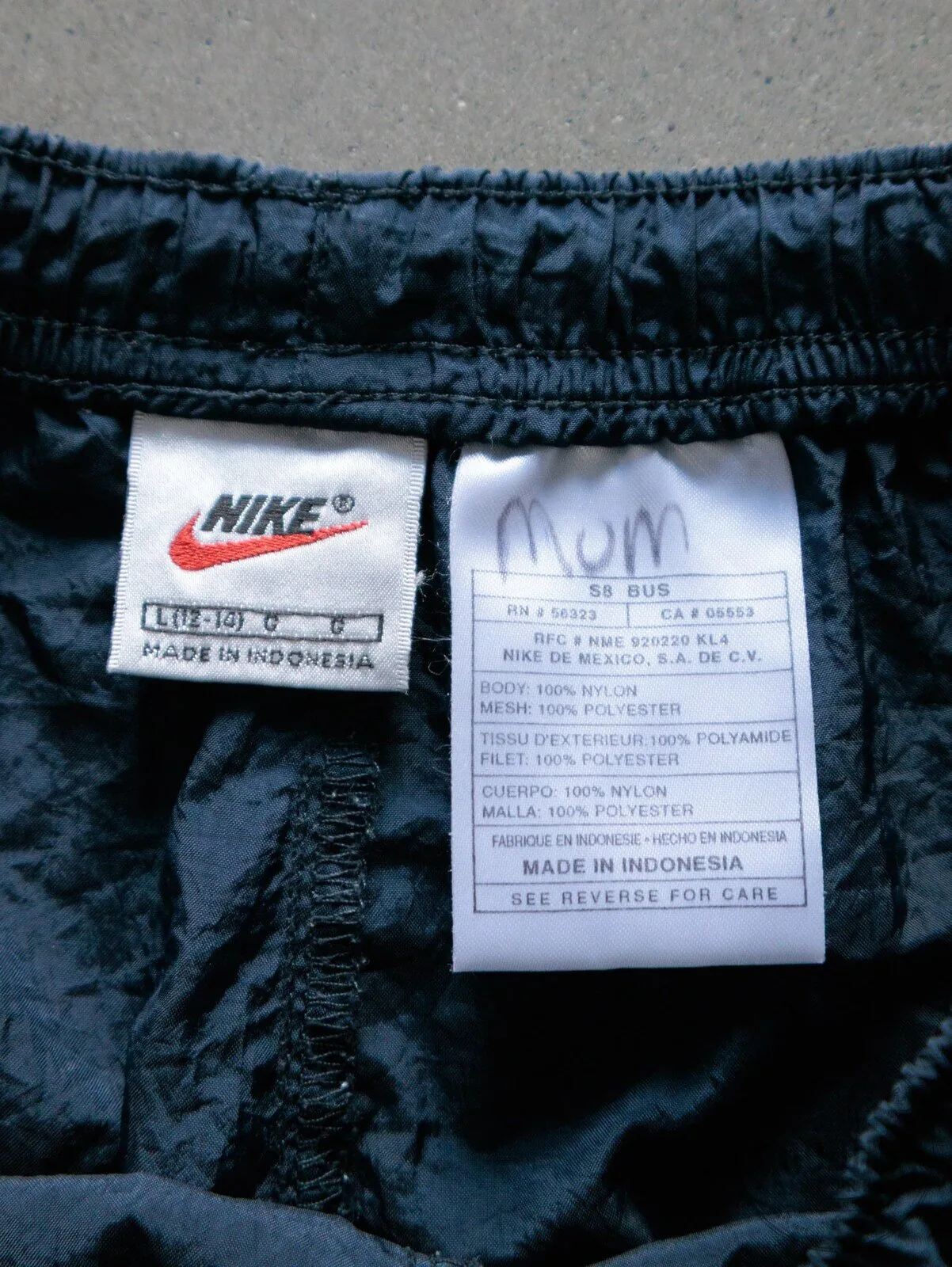 Vintage Nike Black Swim Shorts for Women with White Swoosh Logo 7 Vintage Nike Black Swim Shorts for Women with White Swoosh Logo